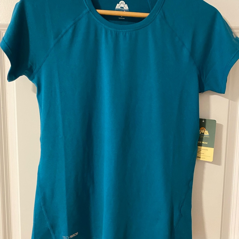 Women's Teal EMS Techwick Top